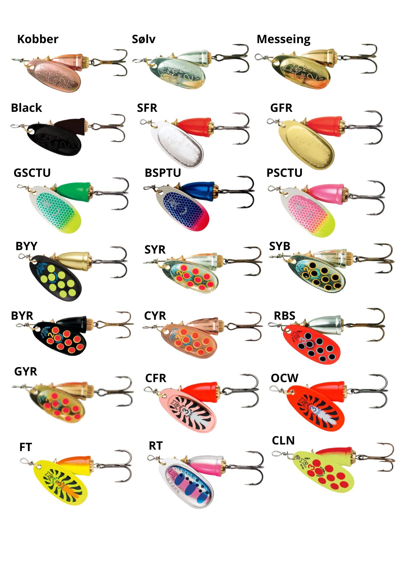 Vibrax Spinner str. 1 4g