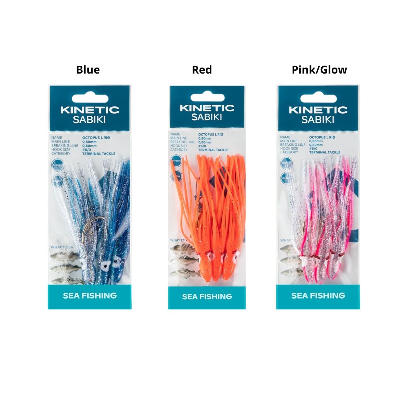 Kinetic Sabiki Octopus Rig Large