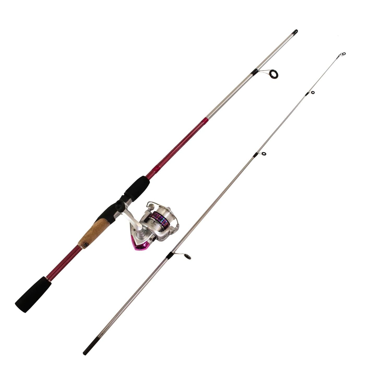 Okuma Steeler XP pink børnefiskesæt