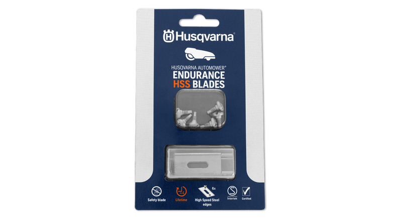 AUTOMOWER® Endurance HSS knive 6 stk. blisterpak