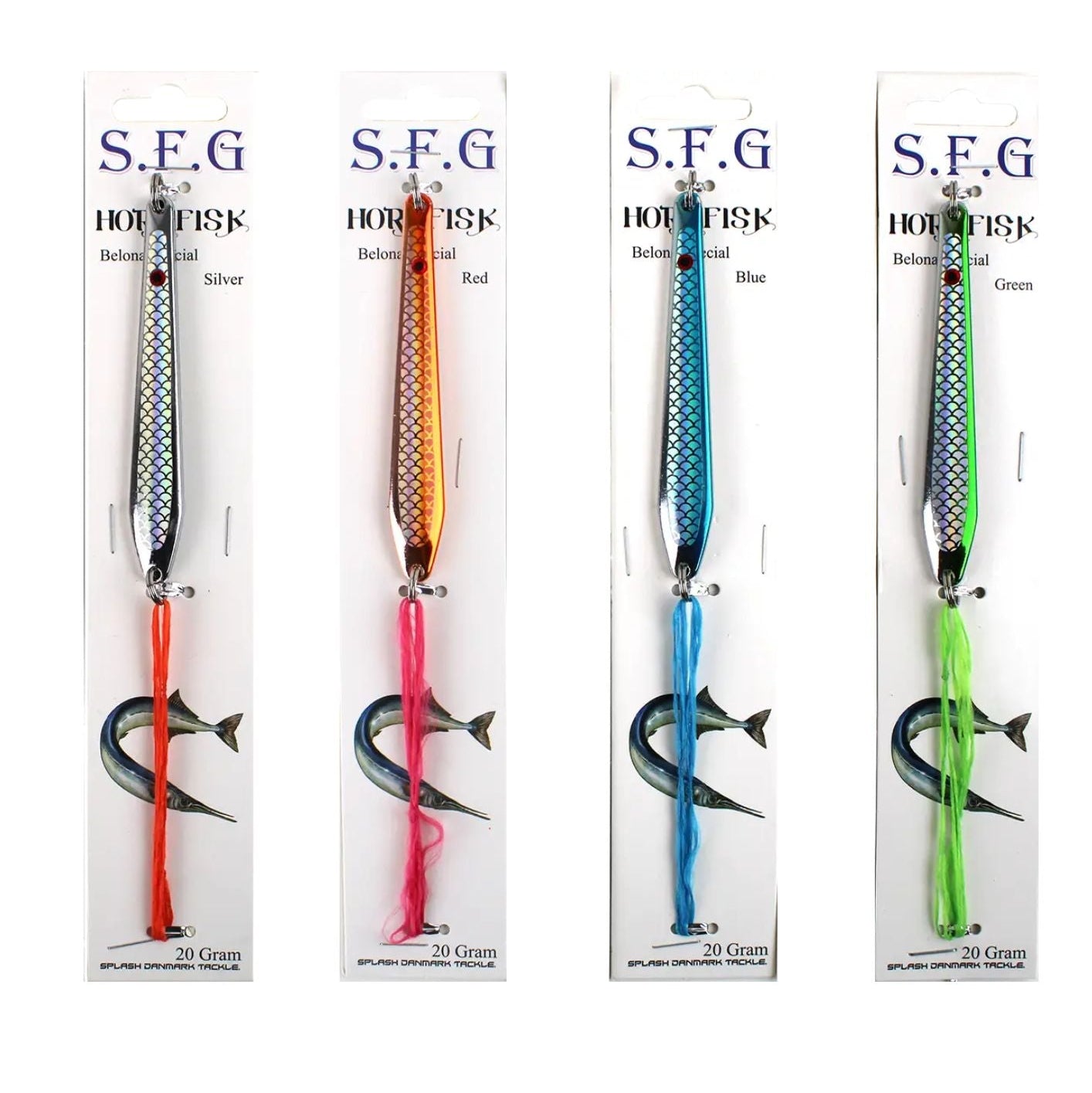 SFG Hornfiske Blink med Silketråd