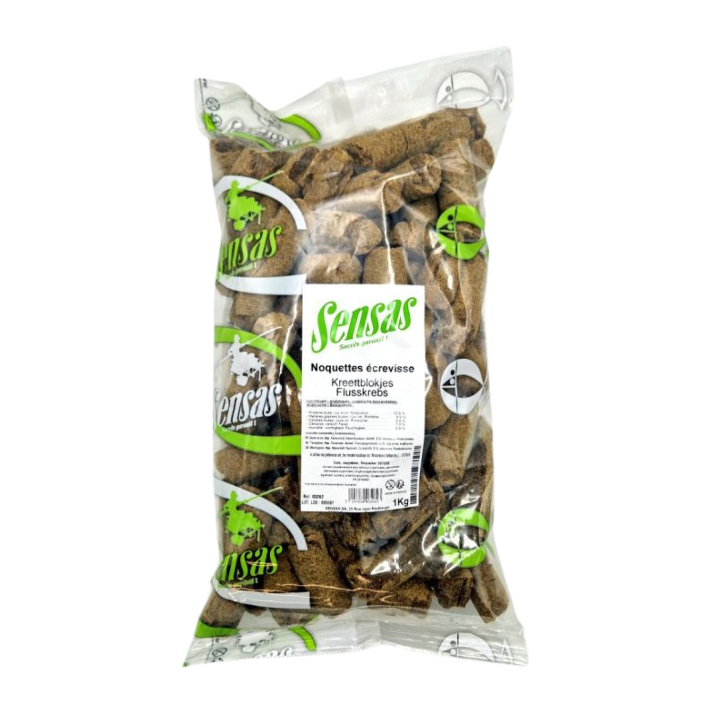 Sensas Krebse Pellets 25 mm 1 kg