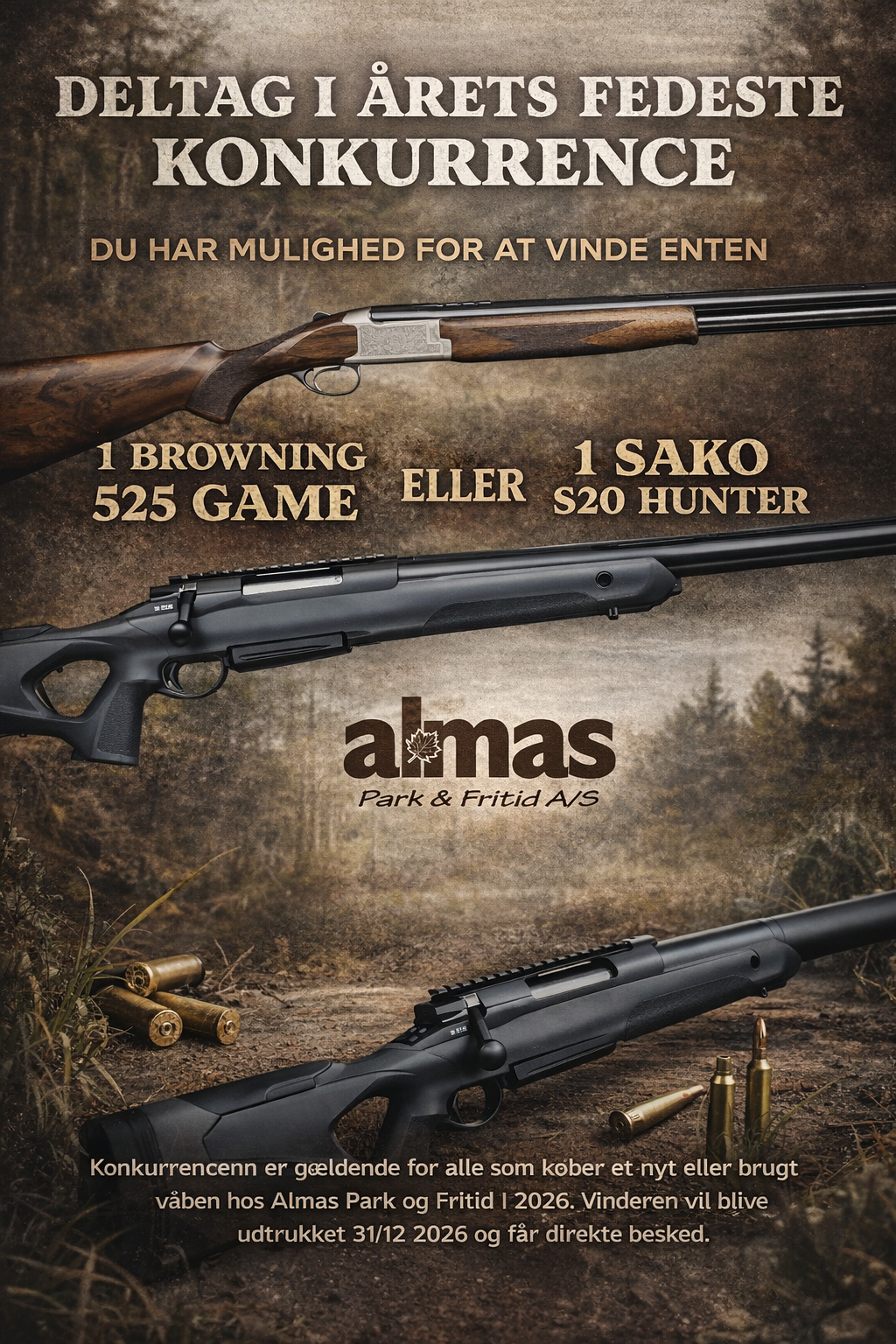 Vind en Sako eller Browning