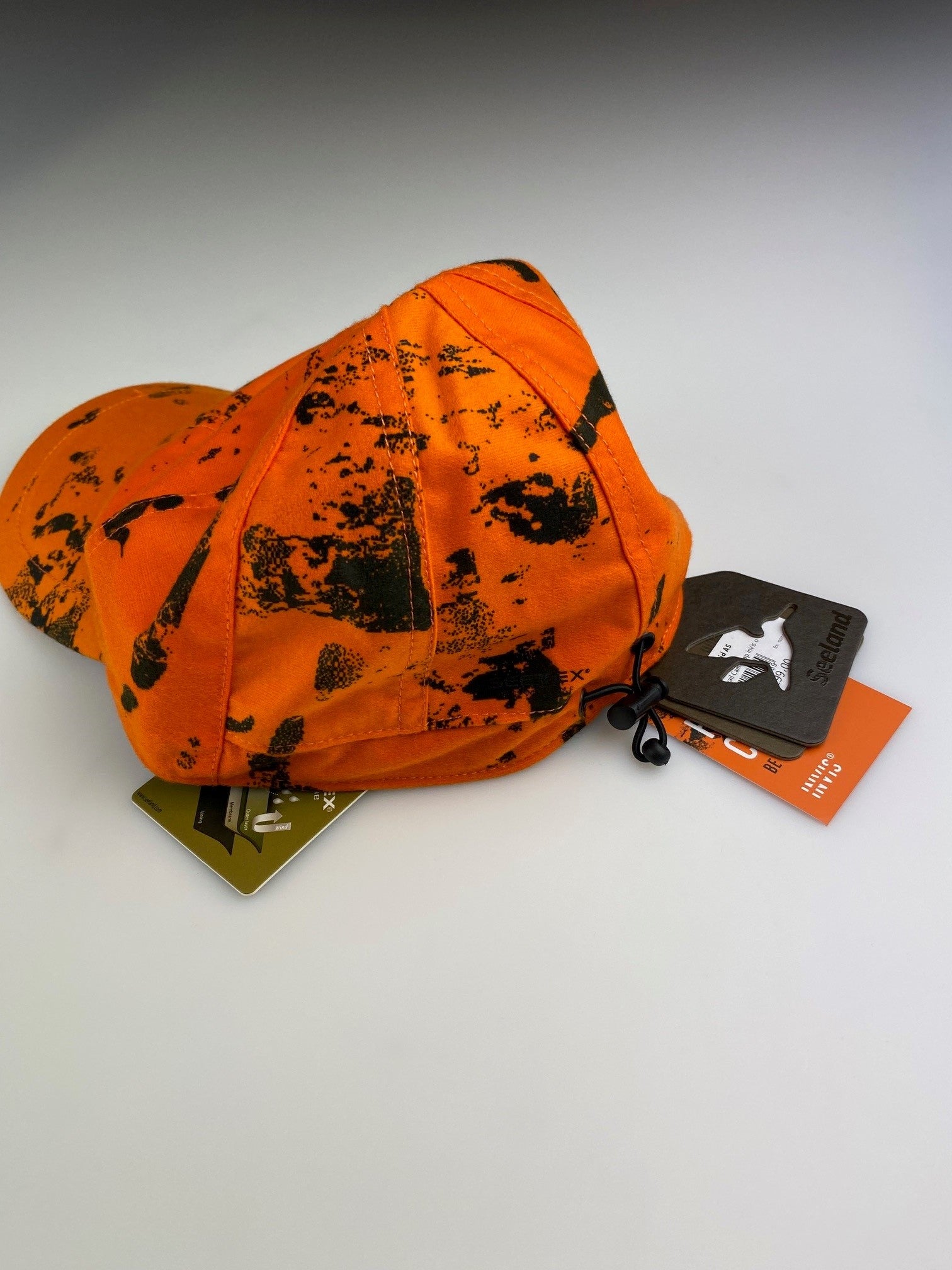 Seeland Avail Camo cap inVis orange blaze