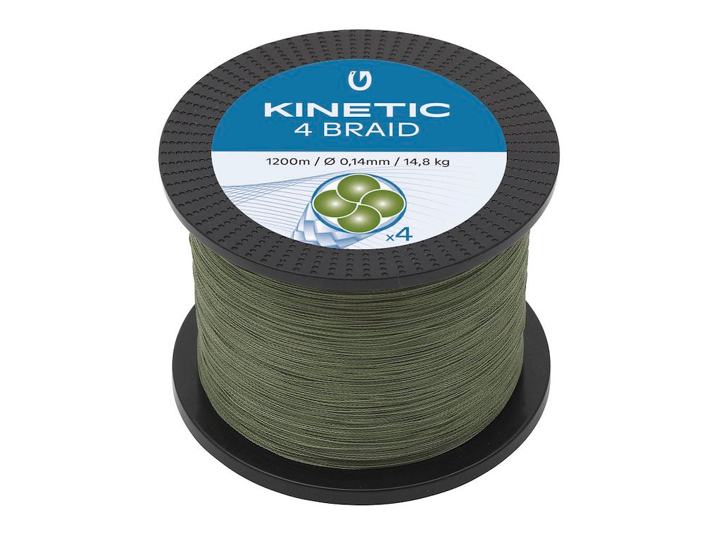 Kinetic 4 Braid 1200M 0,40mm