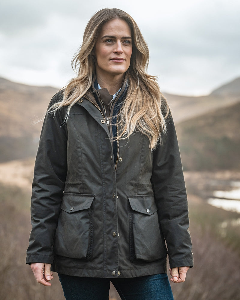 Caledonia Ladies Wax Jacket