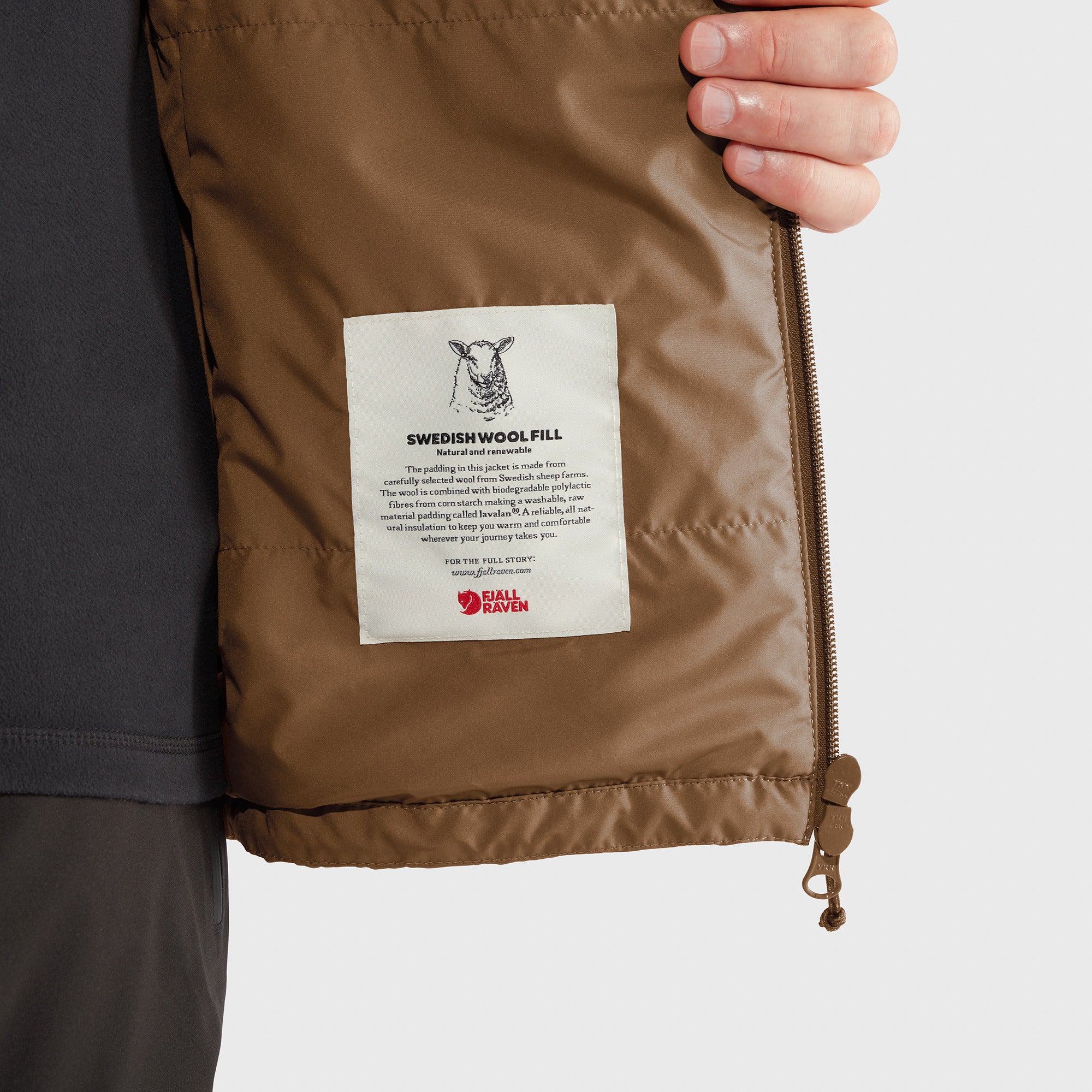 Fjällräven Keb Wool Padded Jacket M - Deep Forest