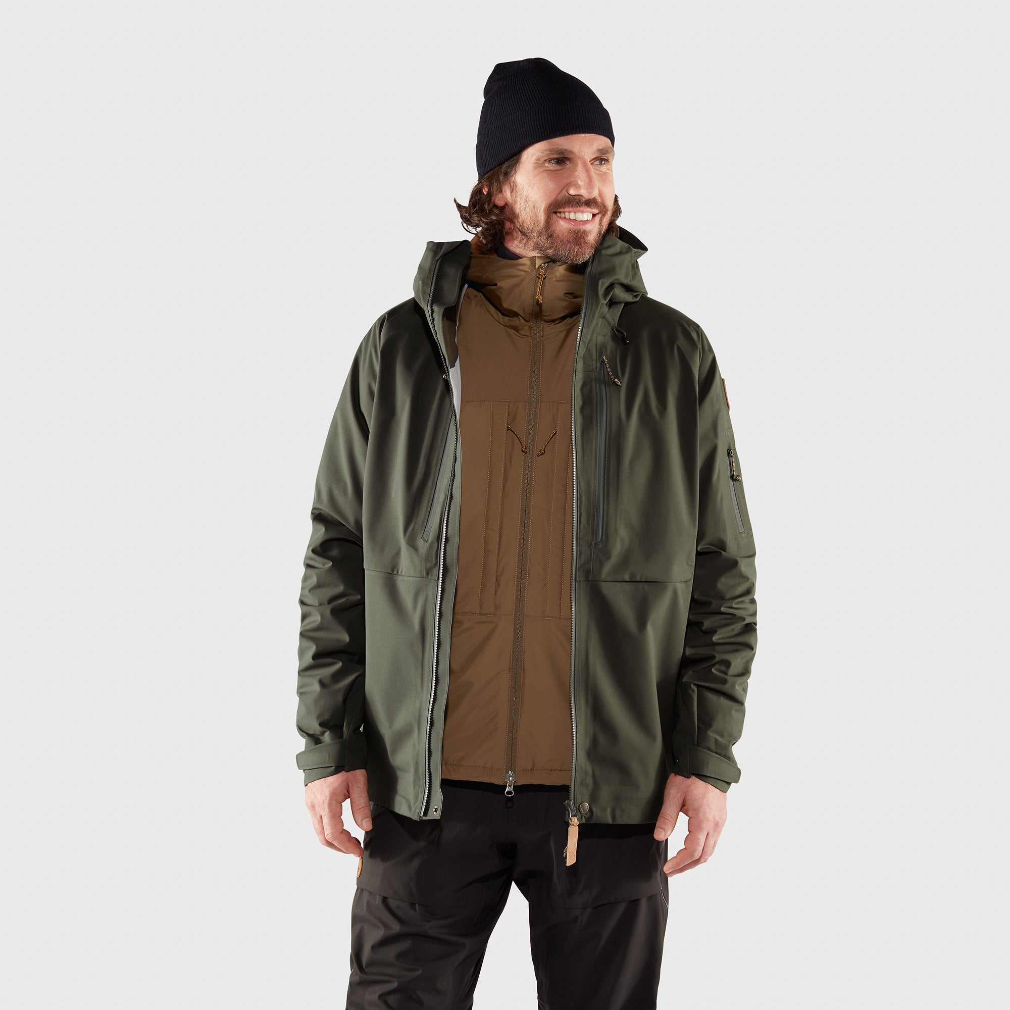 Fjällräven Keb Wool Padded Jacket M - Deep Forest