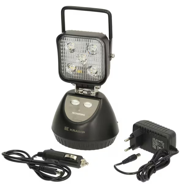 Genopladelig LED arbejdslampe med magnet