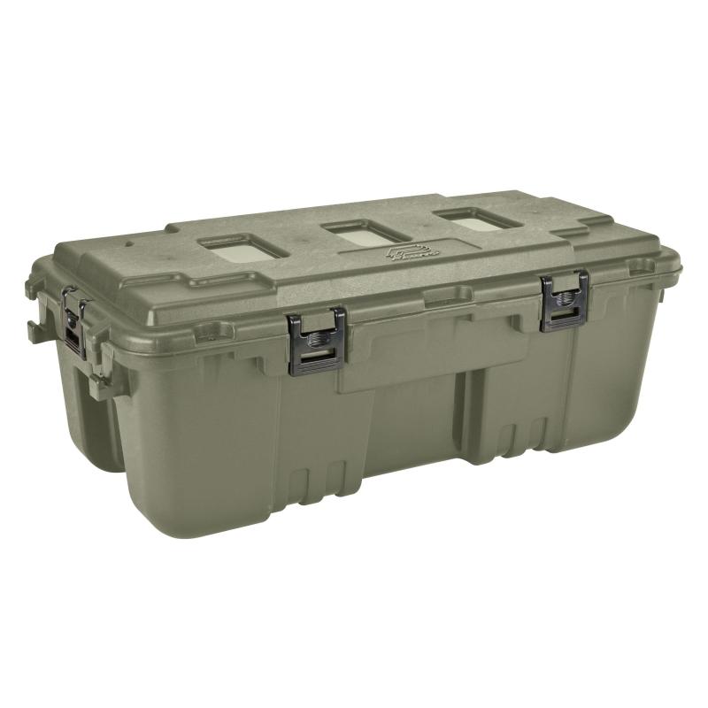 Plano Hinged Sportsmans Trunk Olive