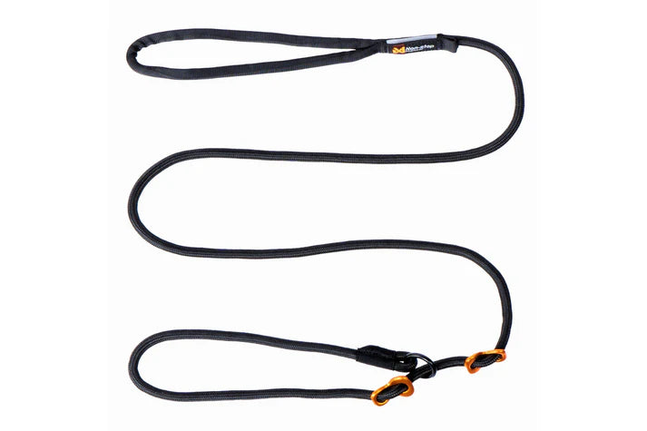 Retriever leash Black 1,6m/6mm