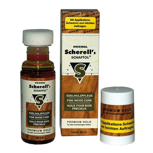 Scherell premium gold skæfteolie 50ml