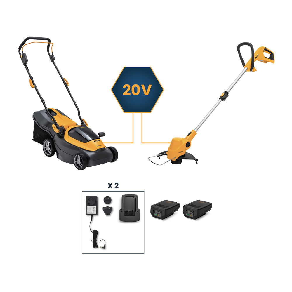 Stiga Collector 136e Plæneklipper Sæt