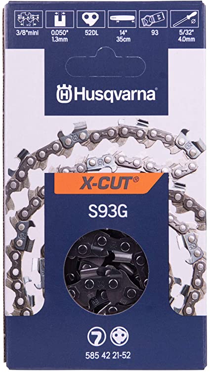 Husqvarna Savkæde X-CUT 3/8″ – 1.3 mm 52 led