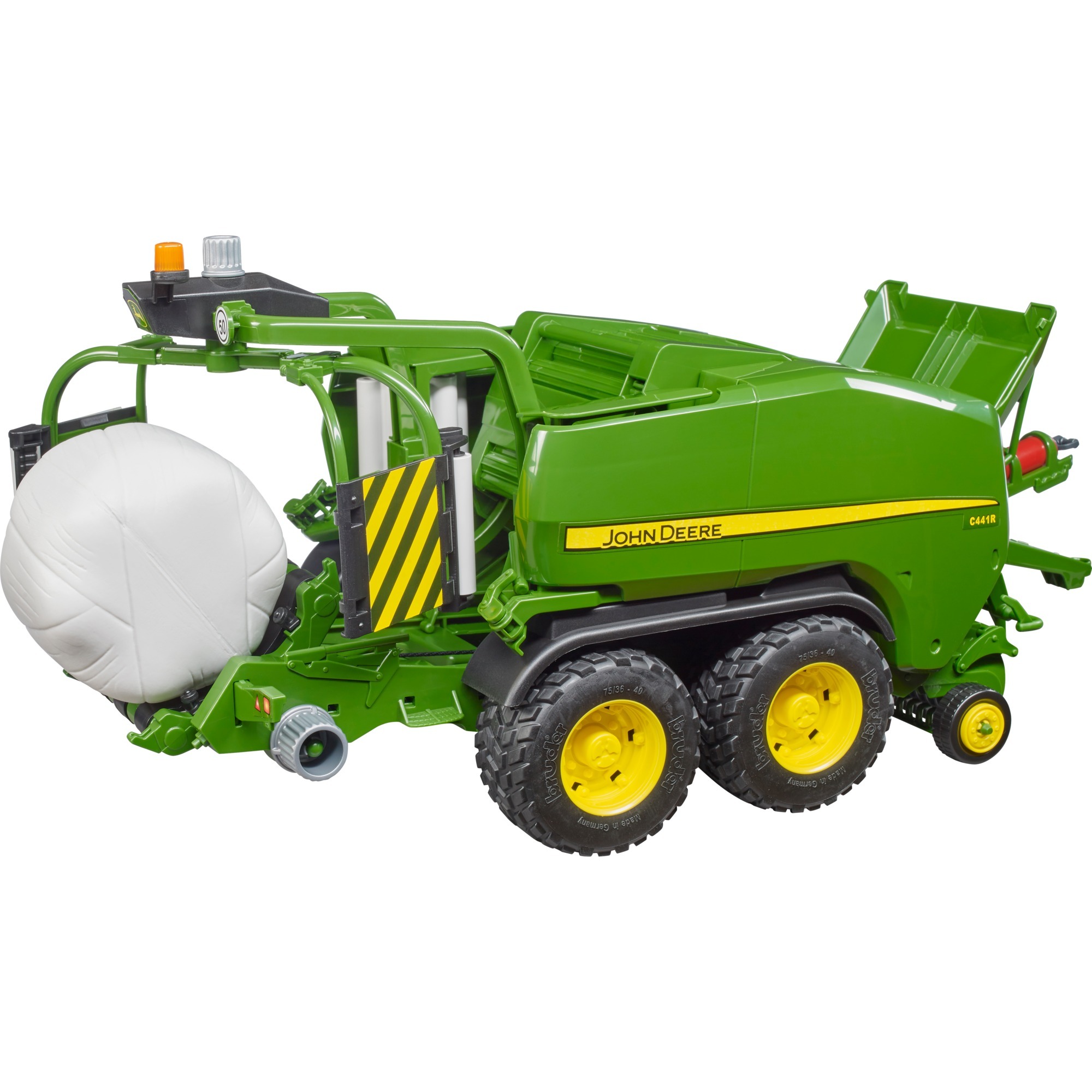 Bruder John Deere Ballepresser til rundballer