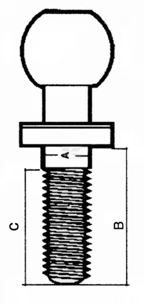 Trailerkugle Ø 50 Ø16-50mm