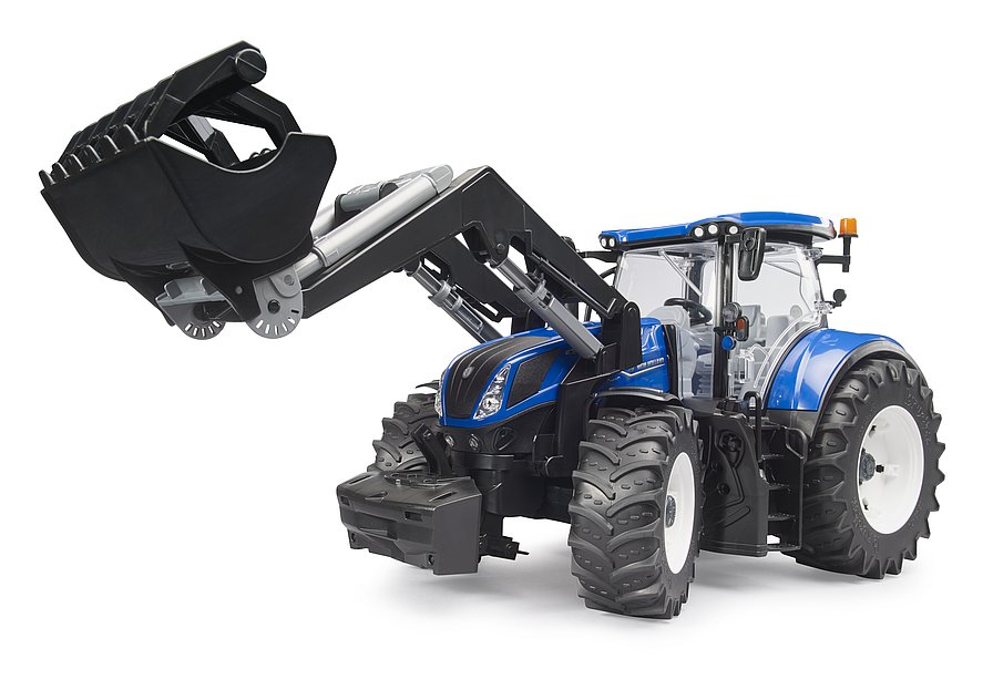 Bruder New Holland T7.315 Traktor Med Frontlæsser