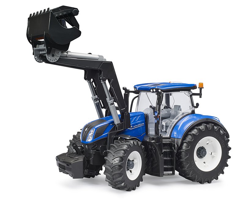 Bruder New Holland T7.315 Traktor Med Frontlæsser