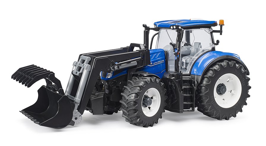 Bruder New Holland T7.315 Traktor Med Frontlæsser