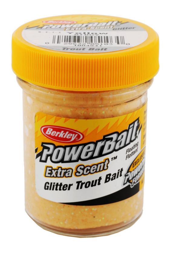 Powerbait Glitter Trout Bait Yellow