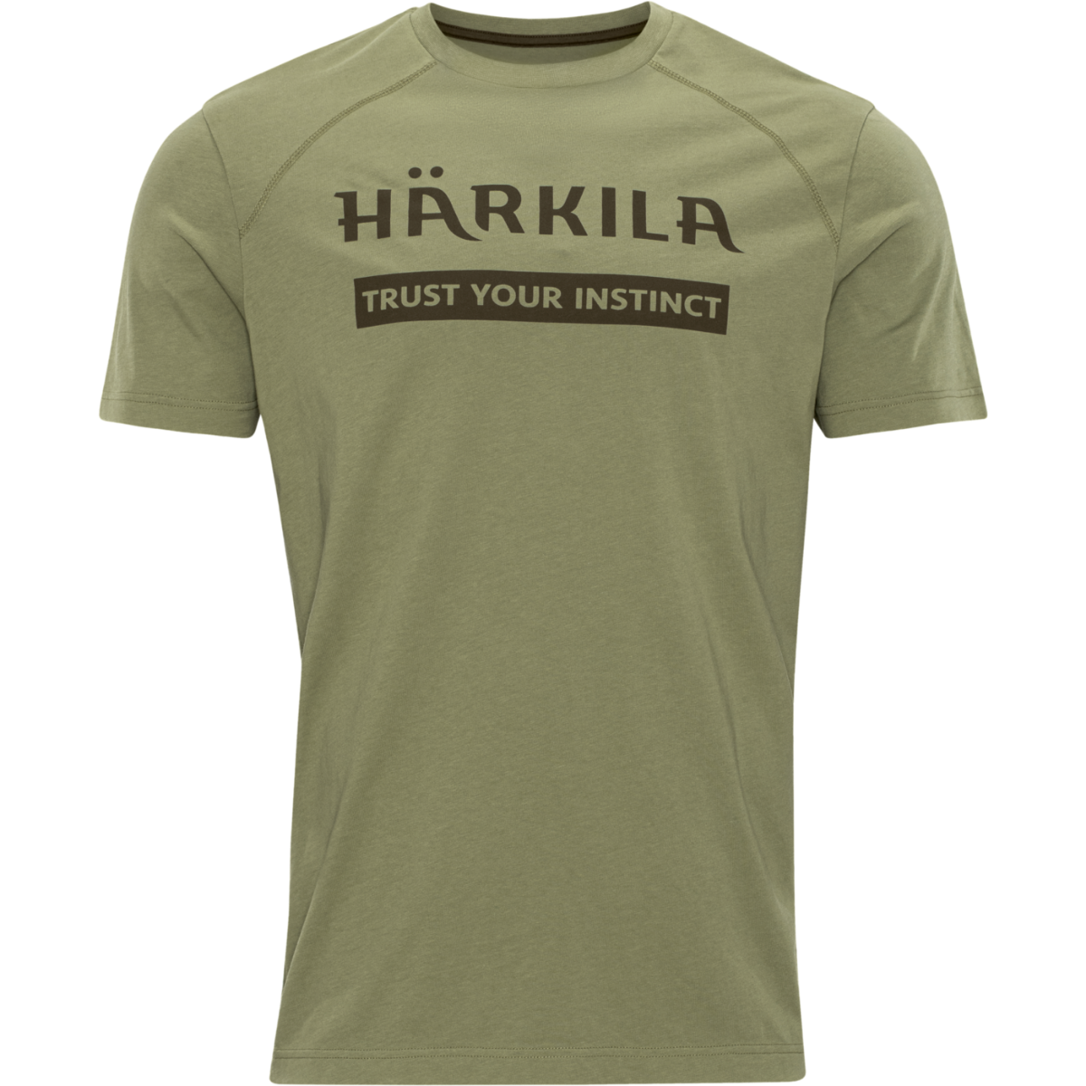 Härkila logo t-shirt 2-pack – Limited Edition Willow green/Oil green