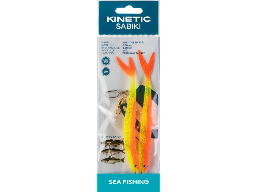 Kinetic Sabiki Soft Tail