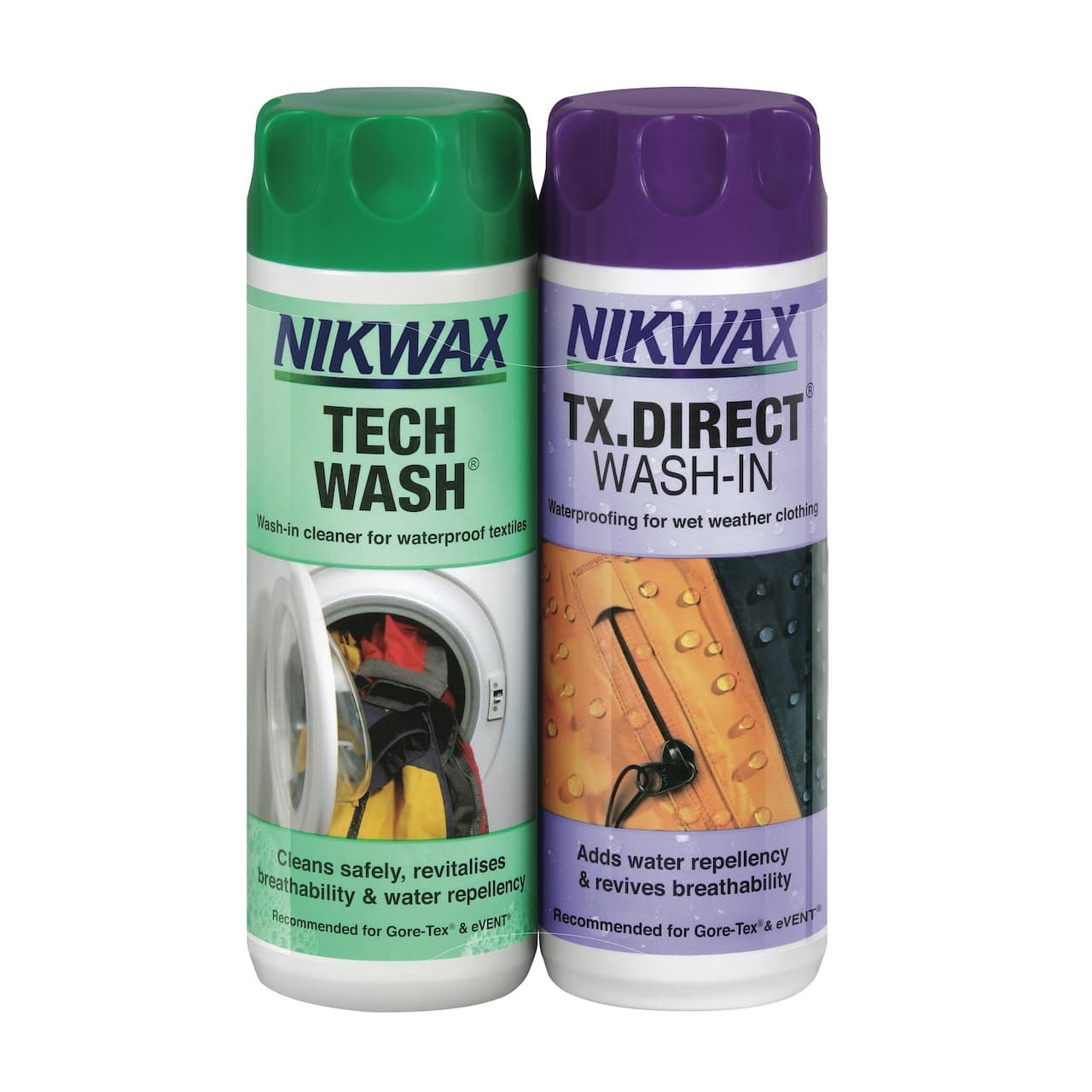 Billede af Nikwax - Twinpack Tech Wash & TX.Direct Wash-In hos Almas Park & Fritid