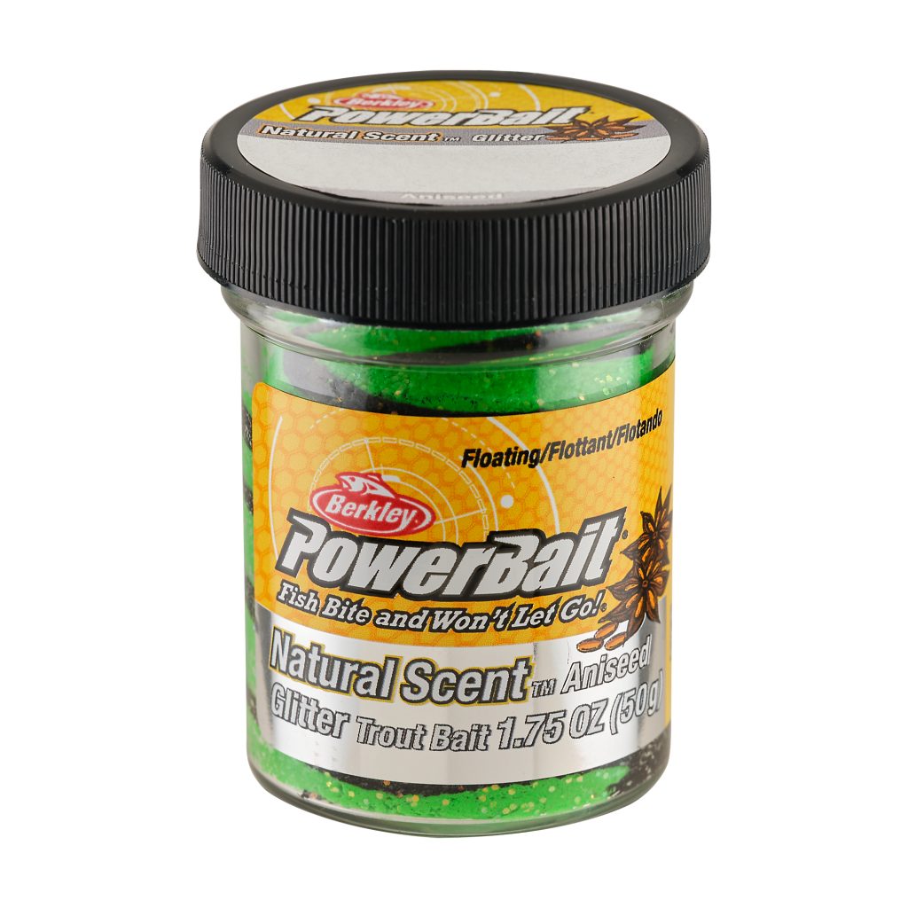 Power Bait Aniseed Bl/Spring Green Twist