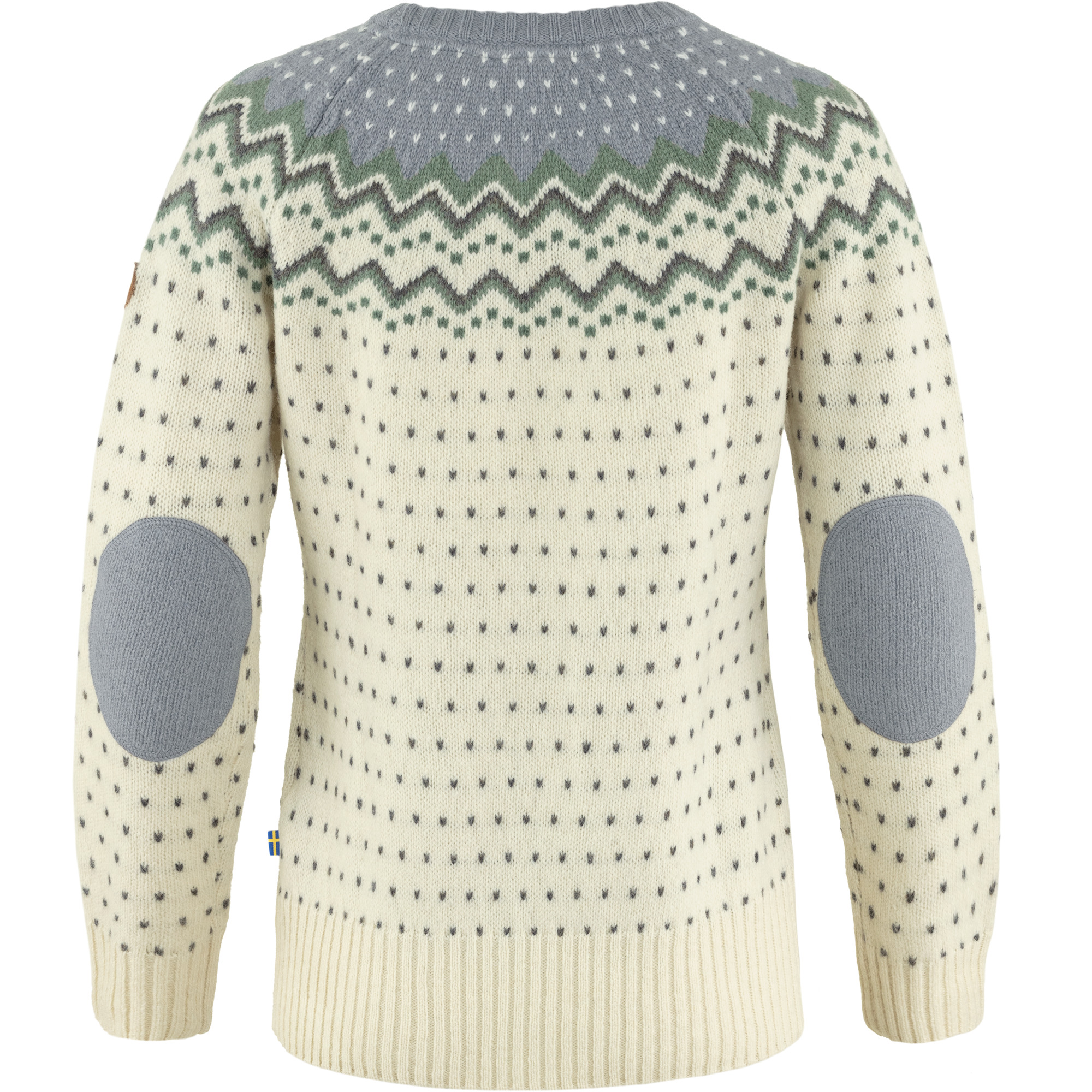 Fjällräven Övik Knit Sweater W Chalk White-Flint Gray