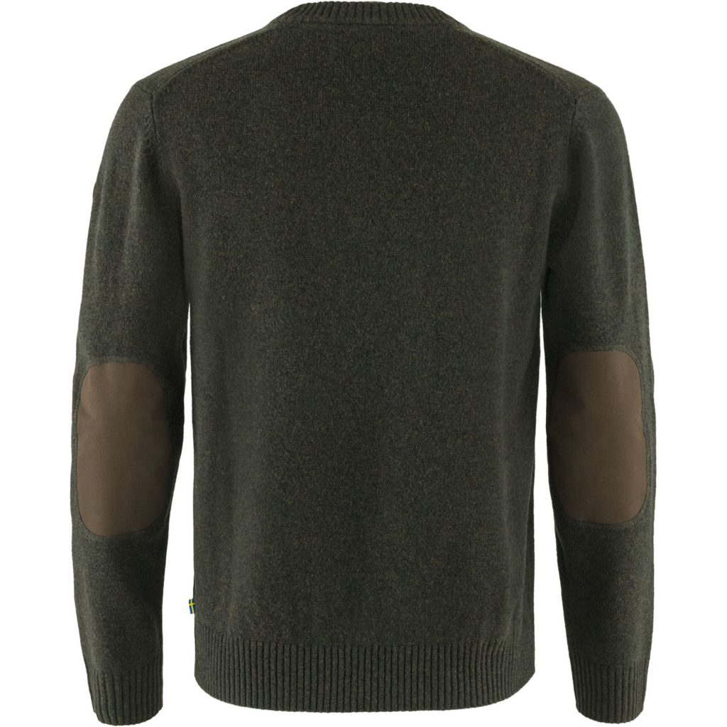 Fjällräven Övik Round-neck Sweater M Dark Olive