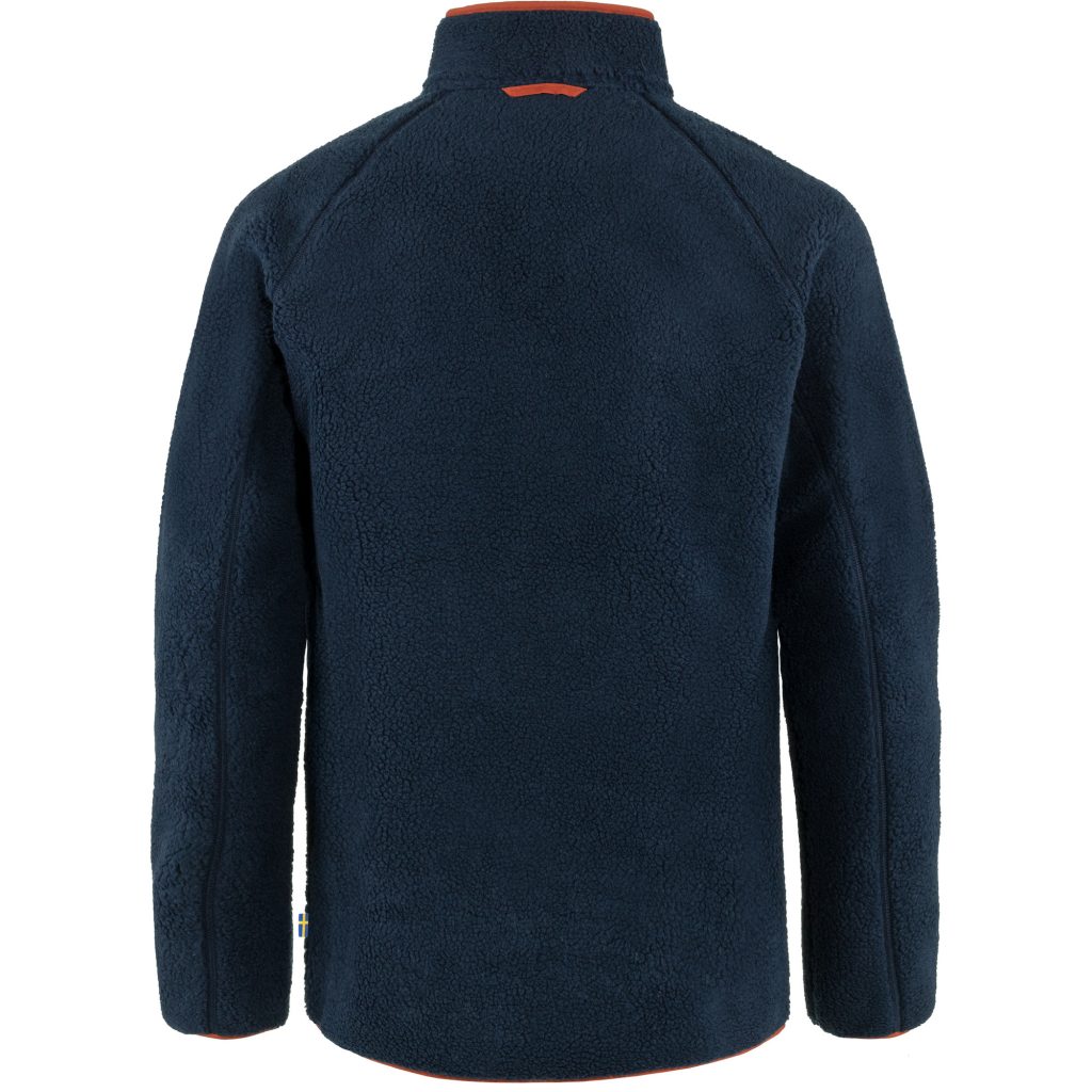 Fjällräven Vardag Pile Fleece M Navy-Autumn Leaf