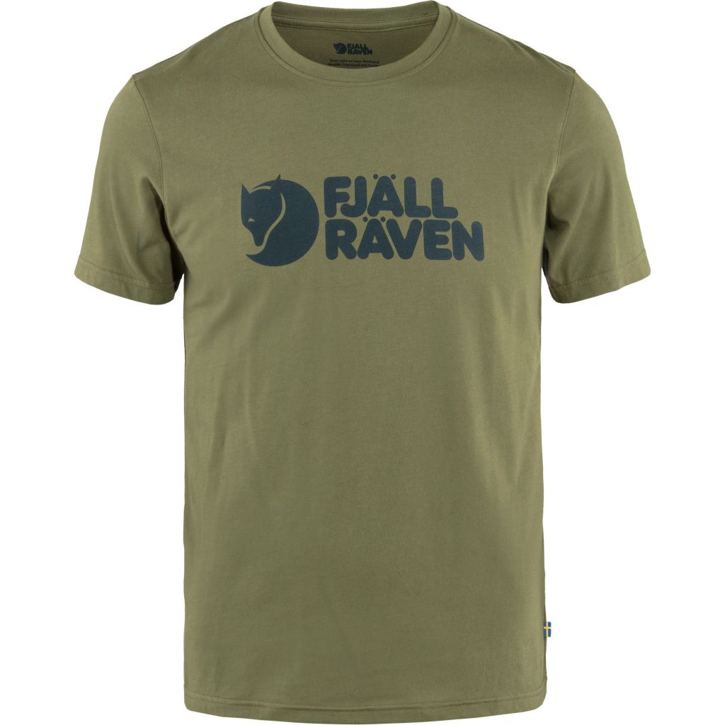 Fjällräven Logo T-Shirt M – Caper Green