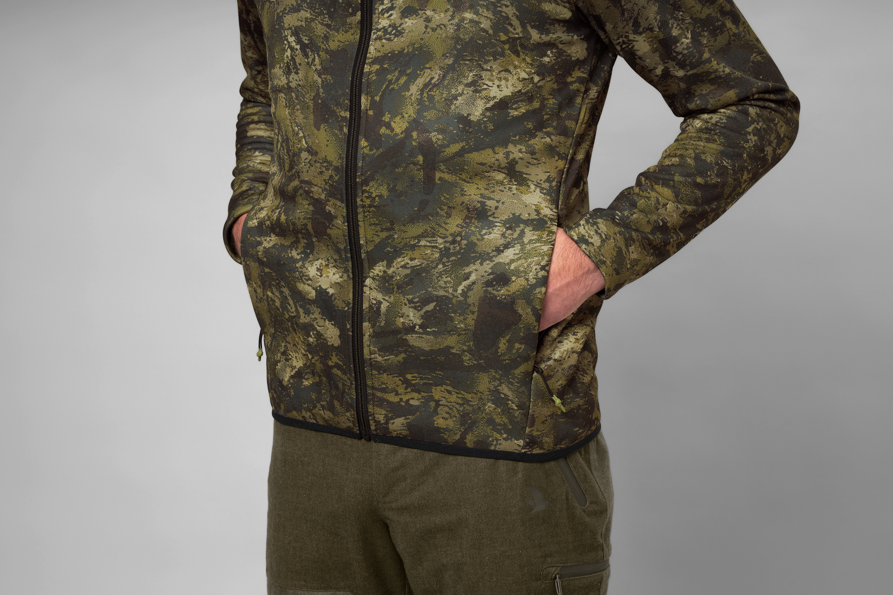 Seeland Power Camo Fleece InVis Green