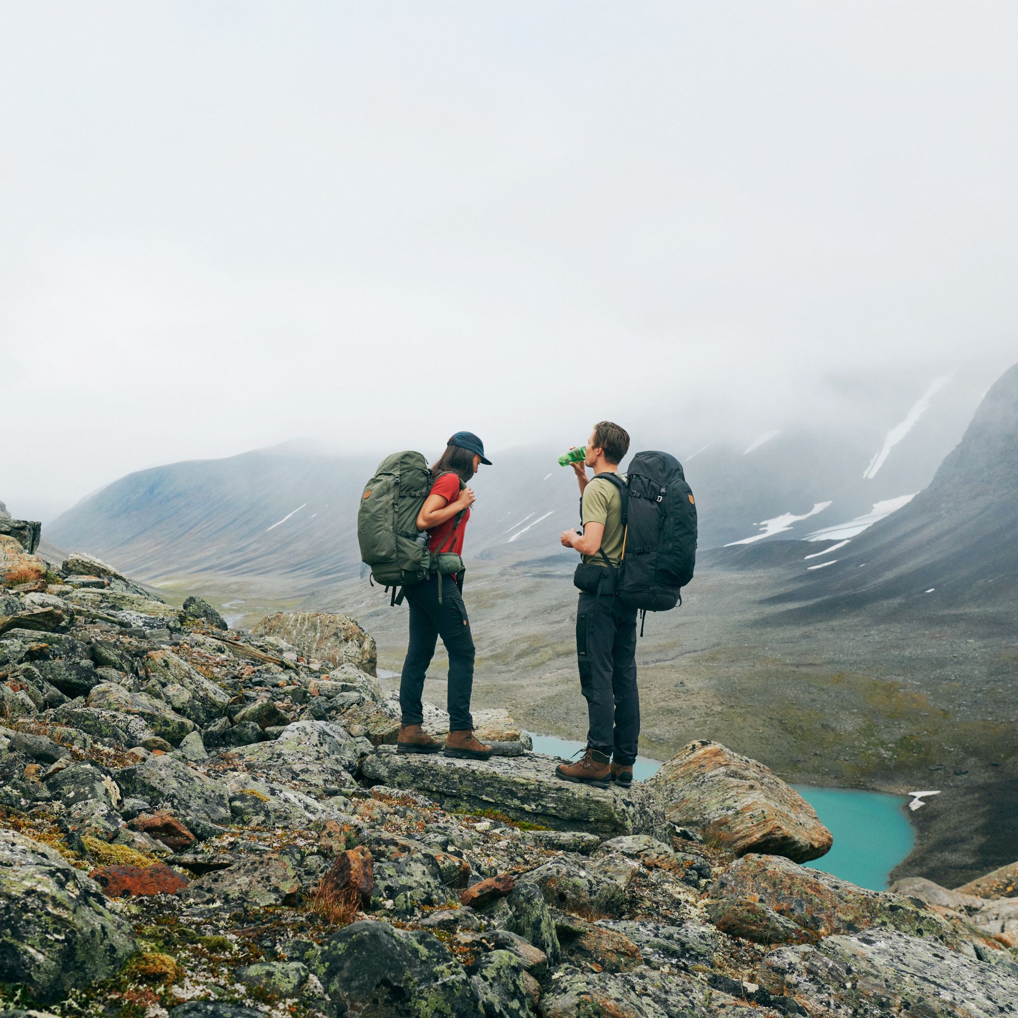 Fjällräven Abisko Wool Classic SS M Dark Navy