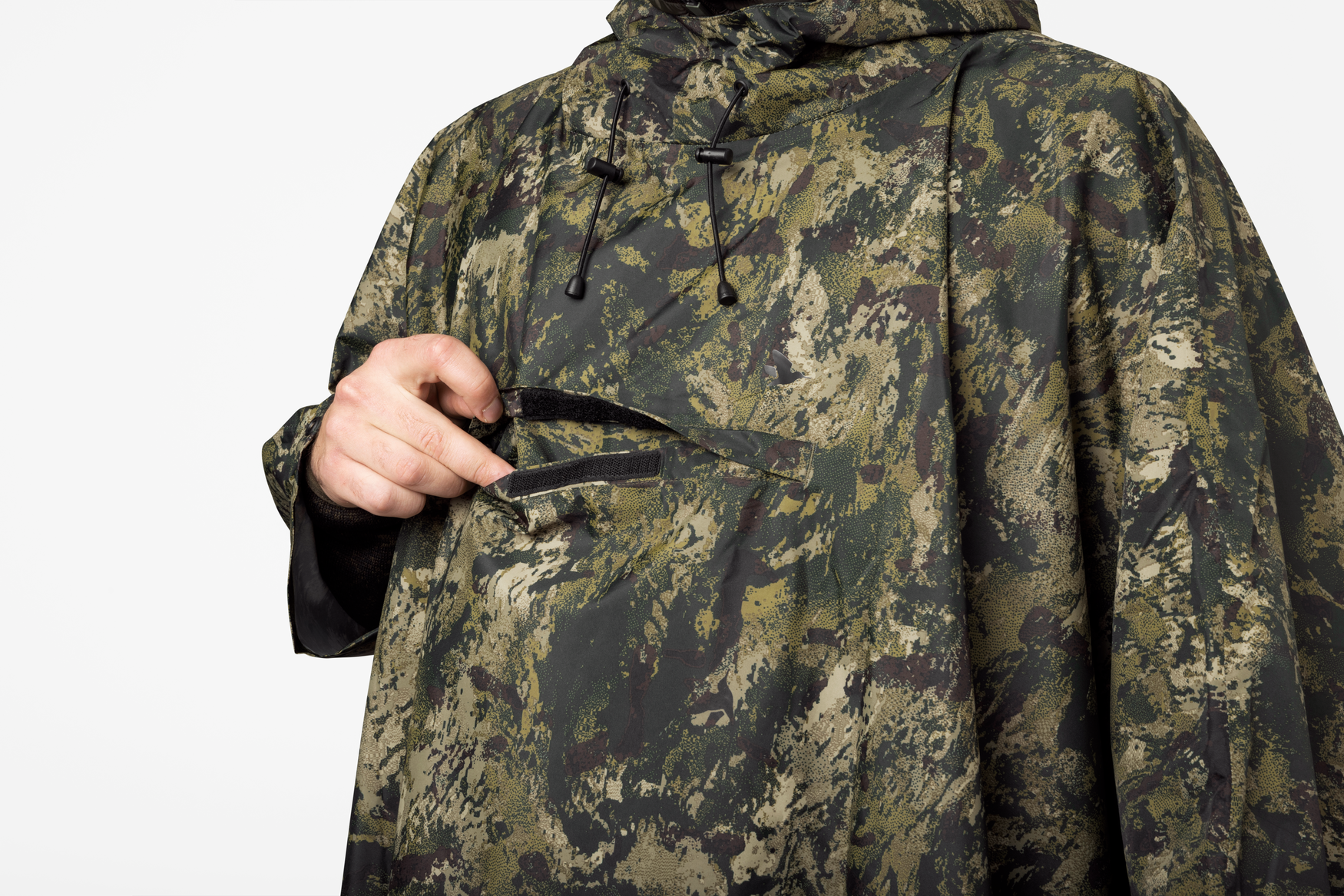 Taxus Camo Rain Ponche InVis Green one size