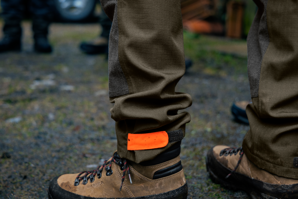 Seeland Venture bukser pine green / Hi-Vis orange