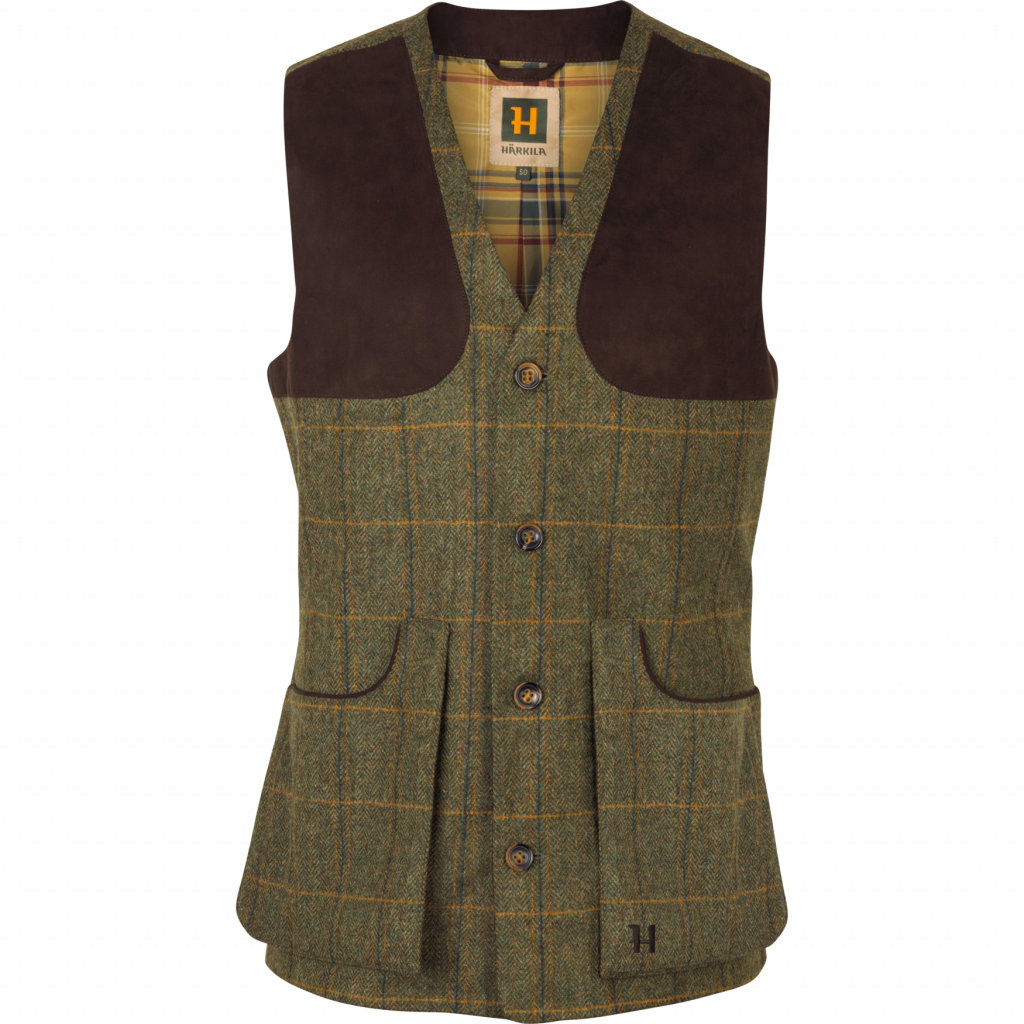 Härkila Kenmore shooting waistcoat forest green