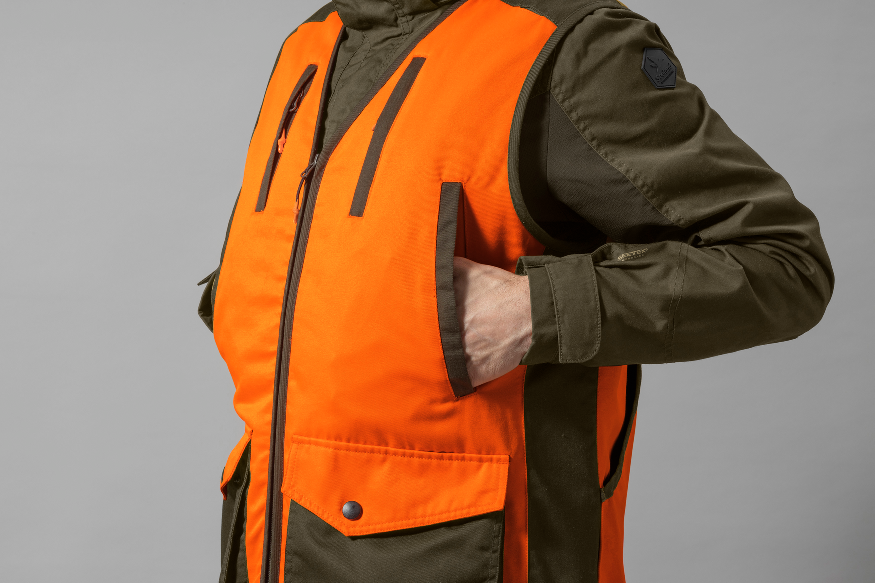 Seeland Travo Waistcoat Hi-vis orange