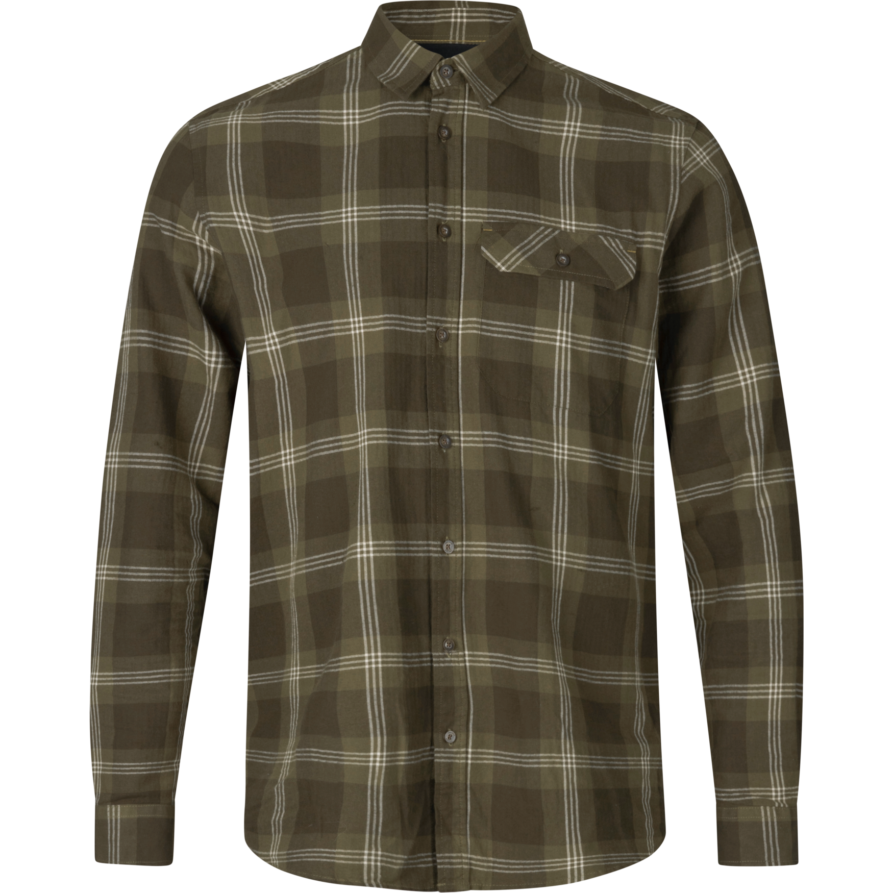 Seeland Highseat skjorte pine green check