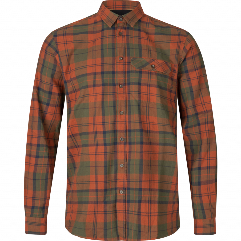 Seeland Highseat skjorte timber check