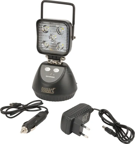 Genopladelig LED arbejdslampe med magnet