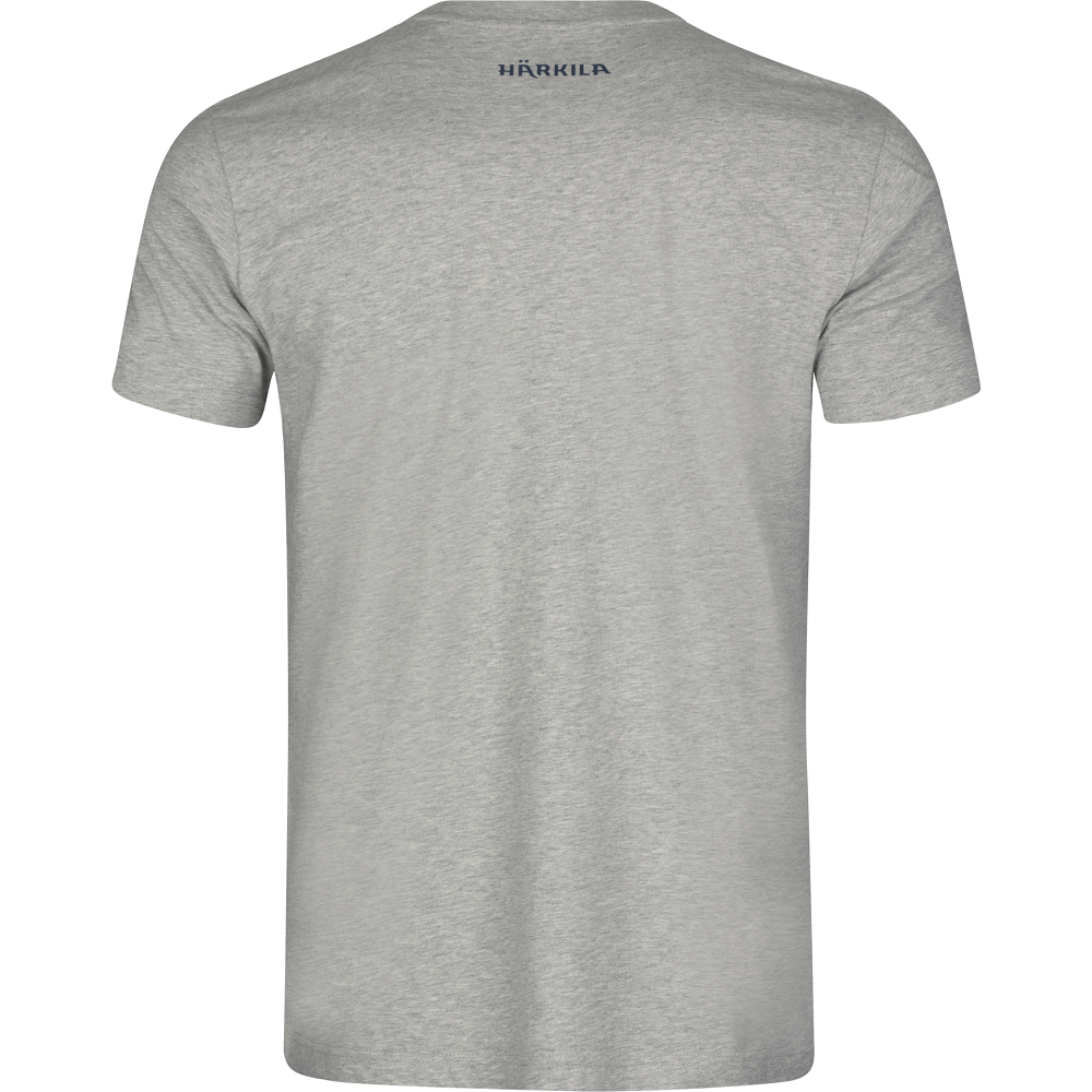 Härkila modi melange S/S t-shirt light grey melange