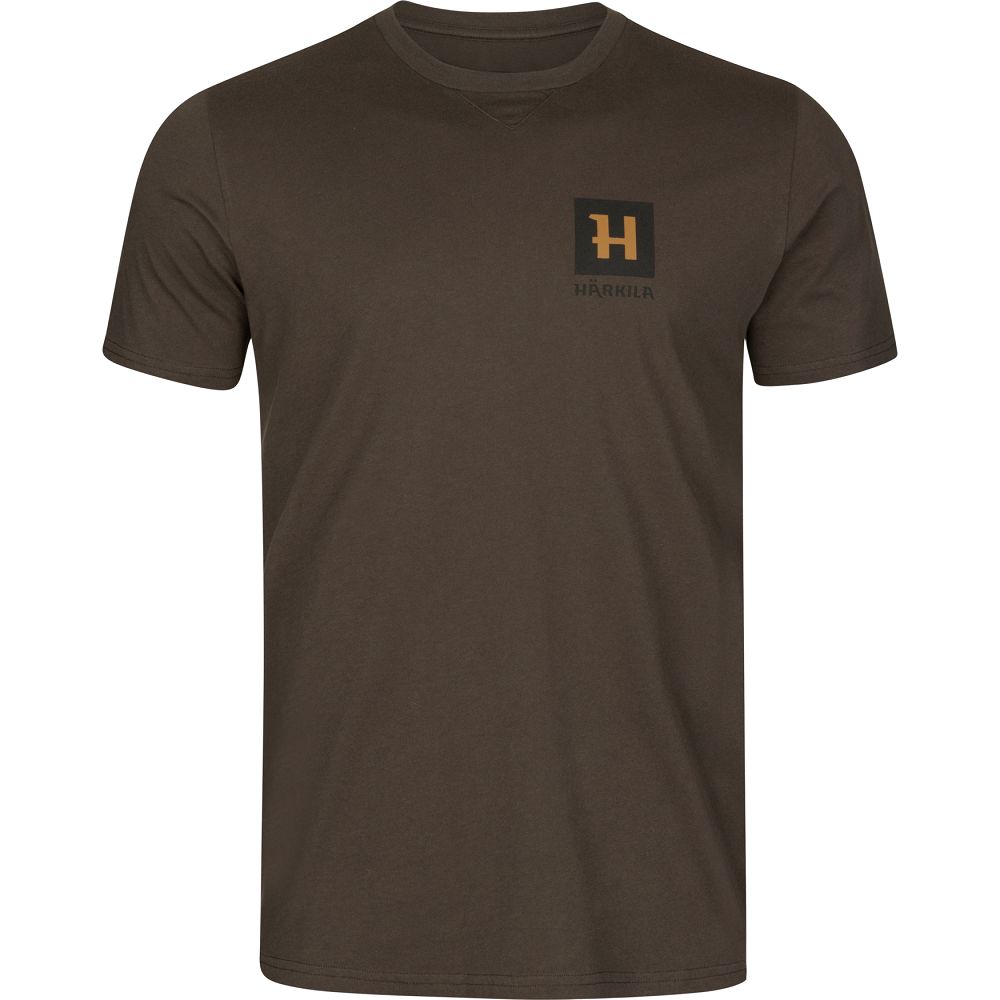 Häkila Gorm t-shirt shadow brown