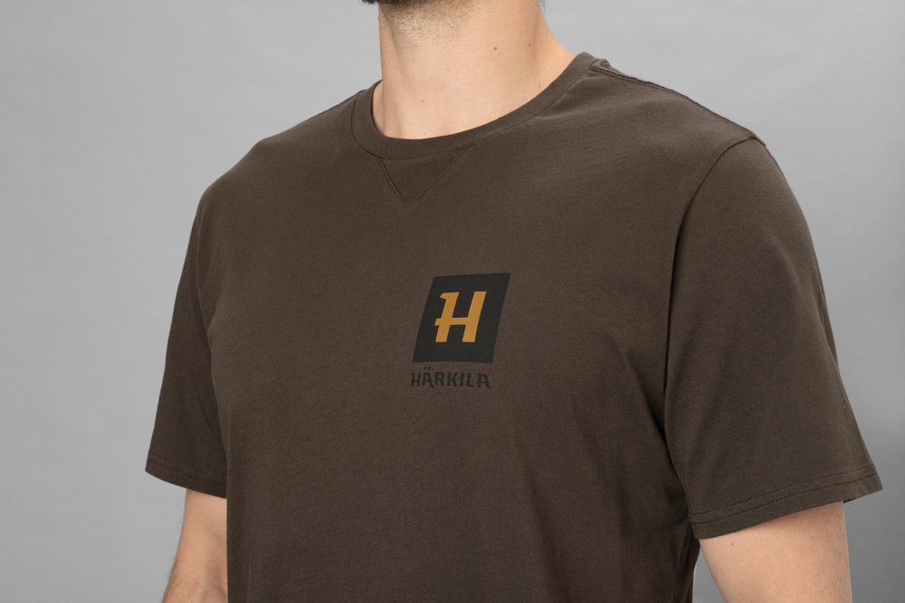 Häkila Gorm t-shirt shadow brown