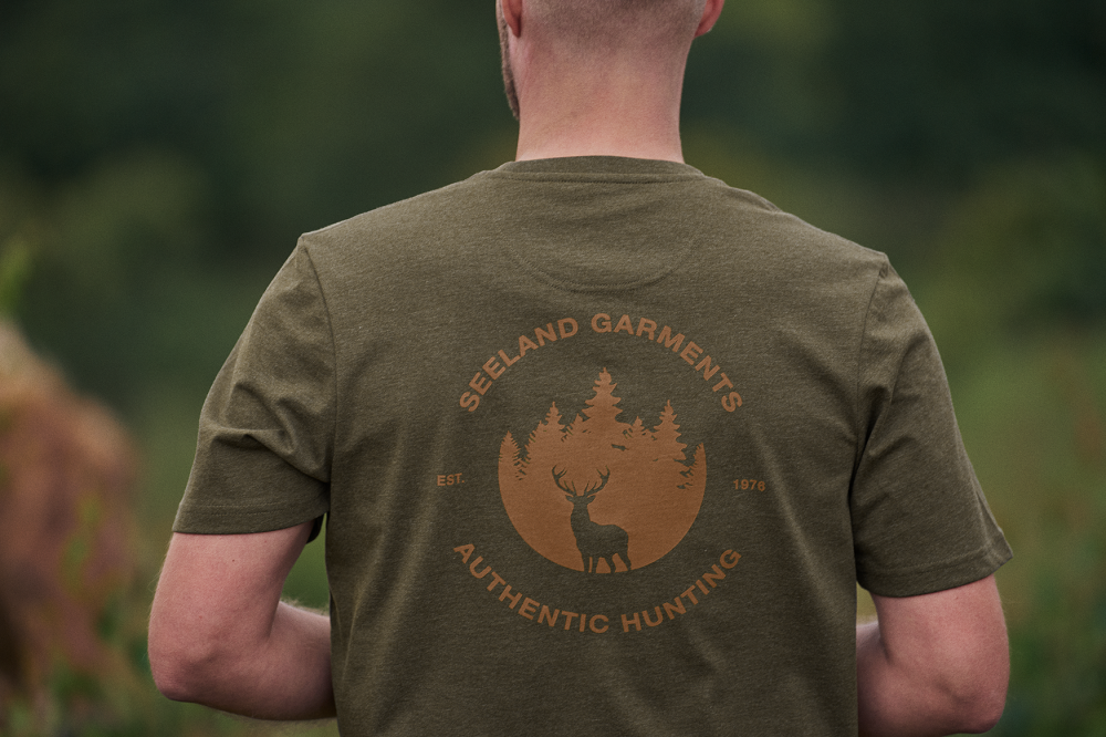 Seeland Saker T-shirt Pine green melange