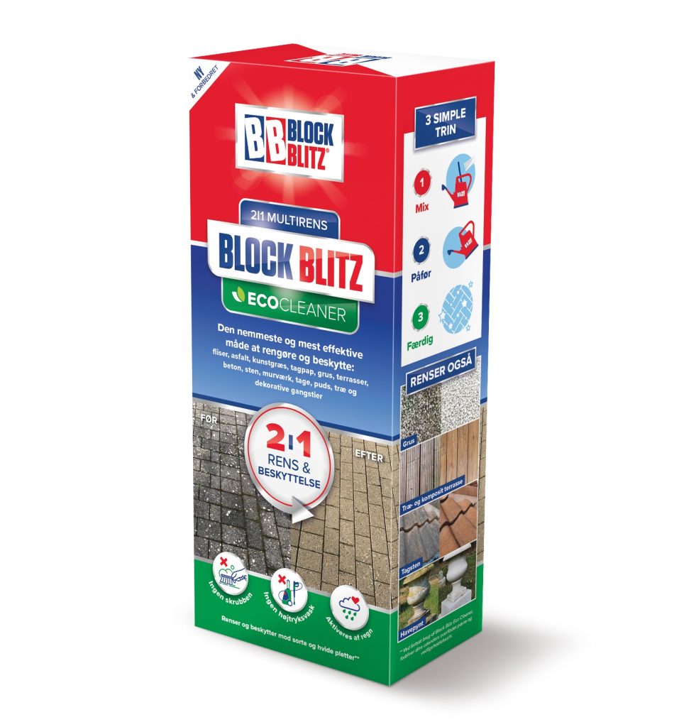 Block Blitz Eco Cleaner Belægningsrens 760 g.