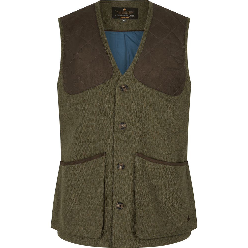 Seeland Hillside Waistcoat moss green