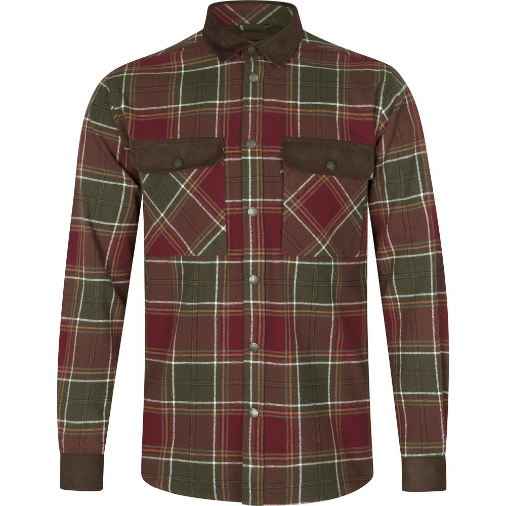 Seeland Banff skjorte red check