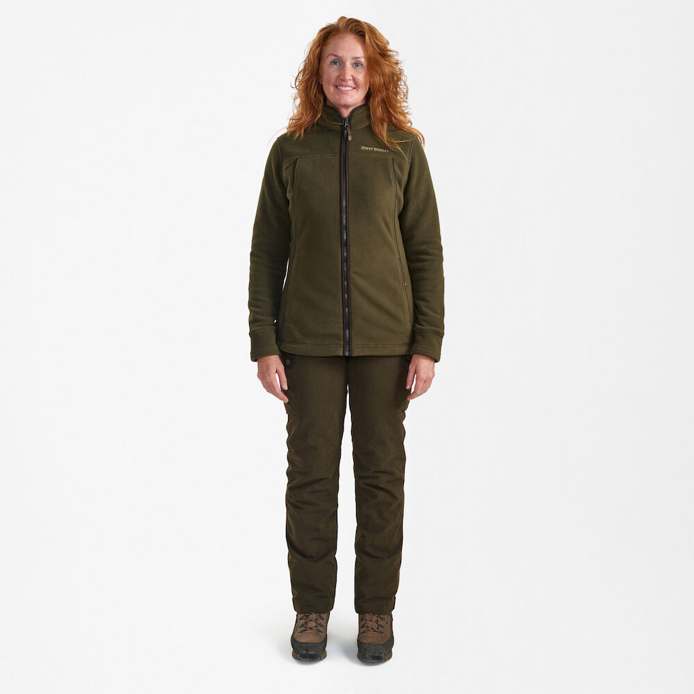 Deerhunter Lady eagle fleece jakke tamac green