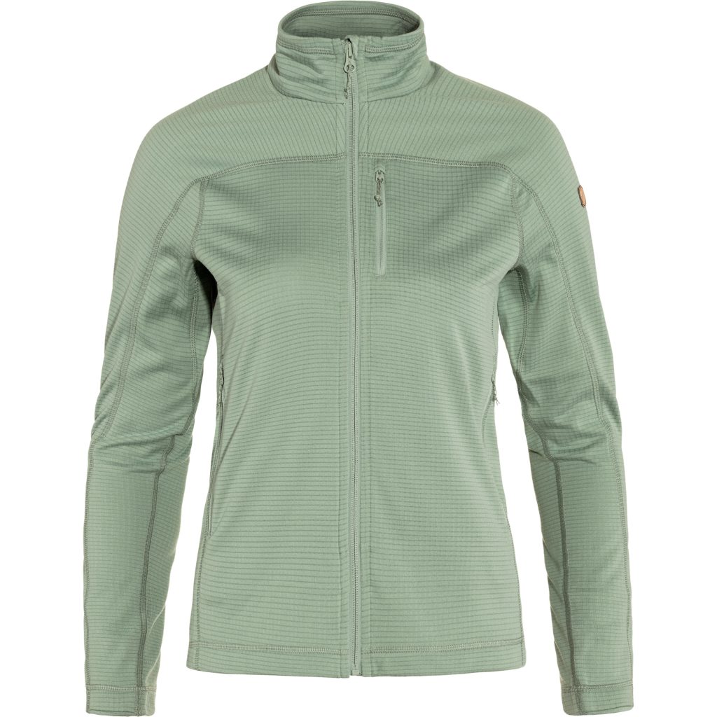 Fjällräven Abisko Lite Fleece Jacket W Misty Green